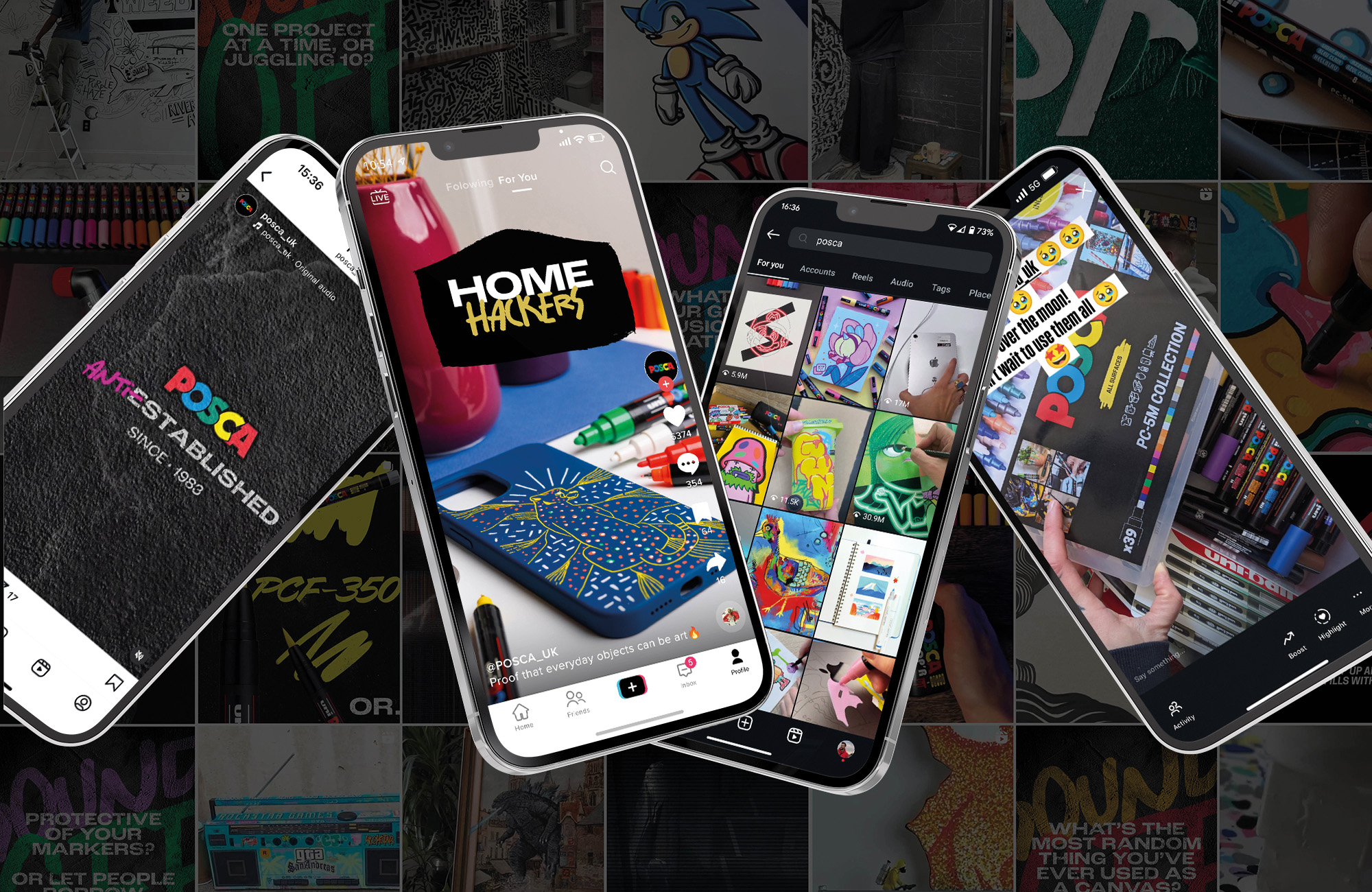 Image: How saintnicks used ugc to drive brand advocacy for POSCA