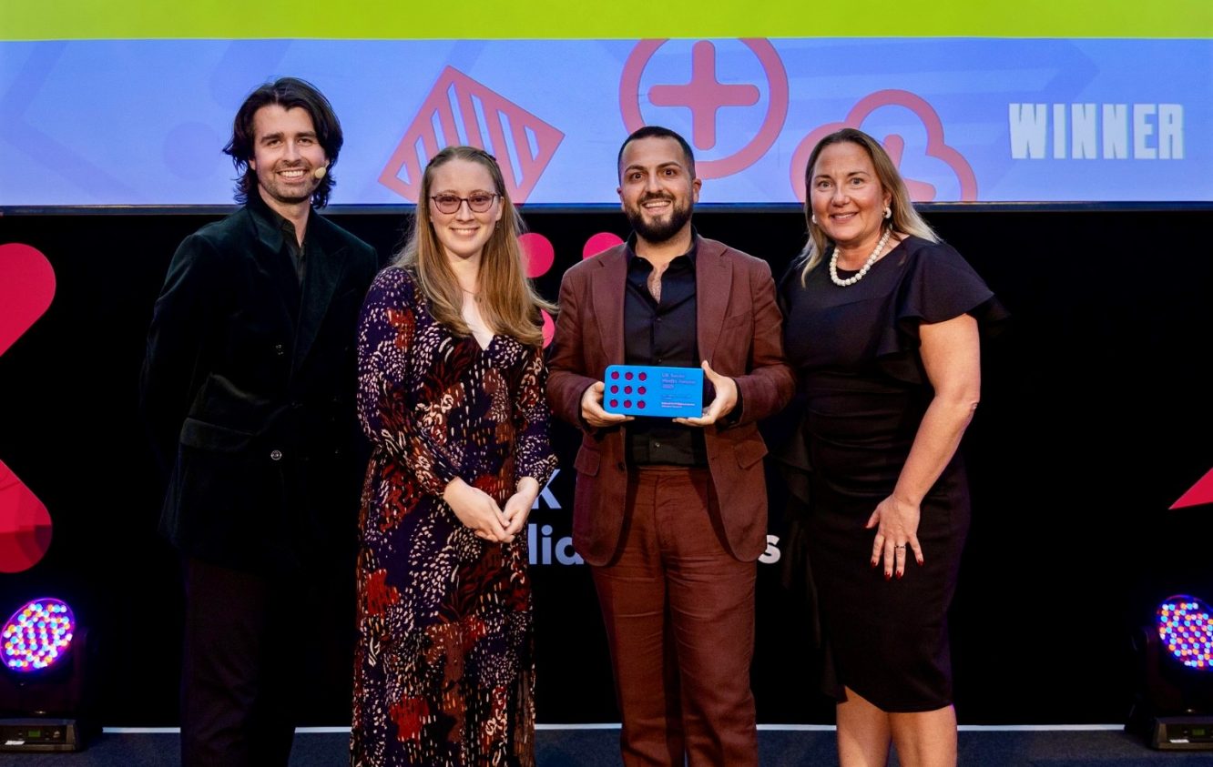 Image: National Deaf Society Celebrate Their Award Winning Campaign.