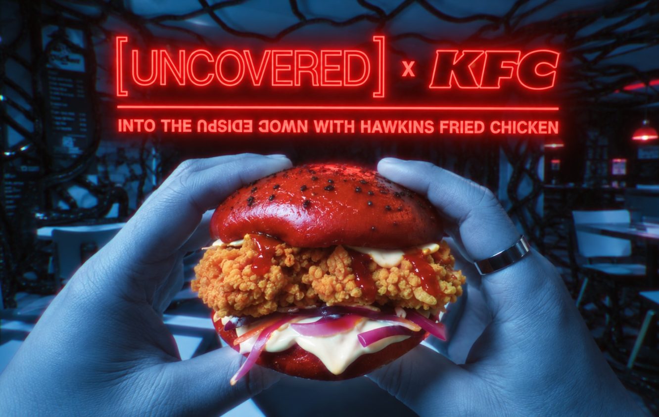Image: Into the ndsıpǝ poʍu with Hawkins Fried Chicken – KFC meets Netflix’s Stranger Things (Uncovered for KFC)